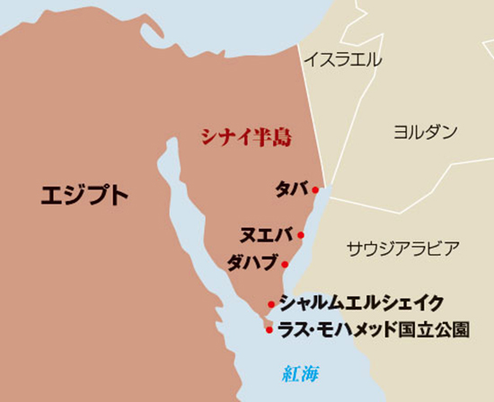 輝きを失ったシナイ半島の桃源郷へ Picture Power ニューズウィーク日本版 オフィシャルサイト