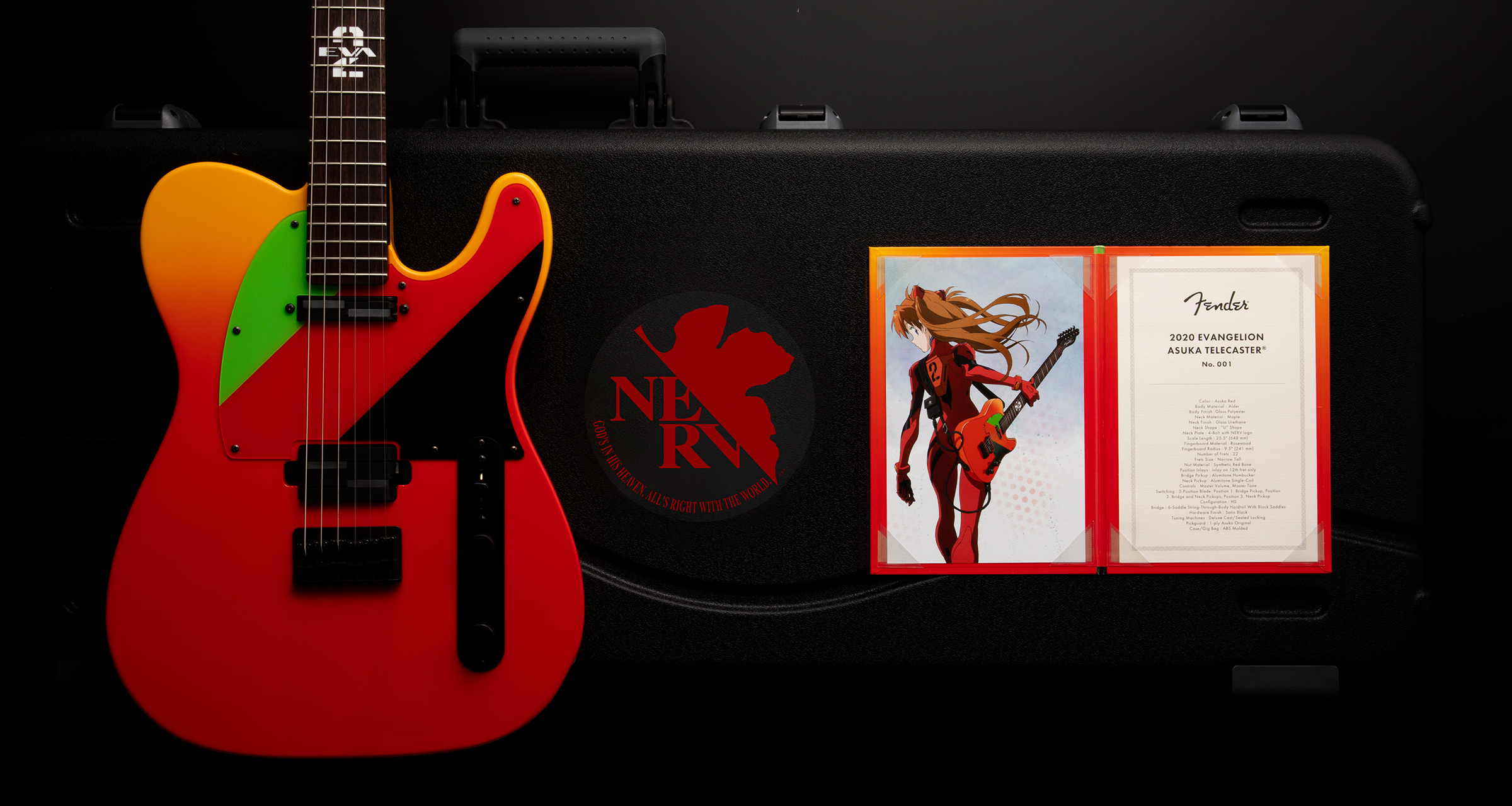 シン エヴァンゲリオン劇場版公開記念 2020 Evangelion Asuka Telecaster R を発表 プレスリリース コラム ニューズウィーク日本版 オフィシャルサイト