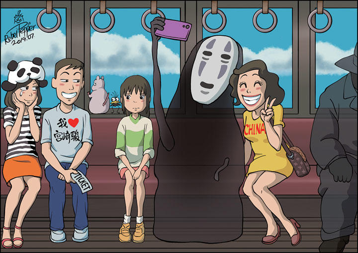 中国人のあふれる日本アニメ愛 風刺画で読み解く中国の現実 コラム ニューズウィーク日本版 オフィシャルサイト