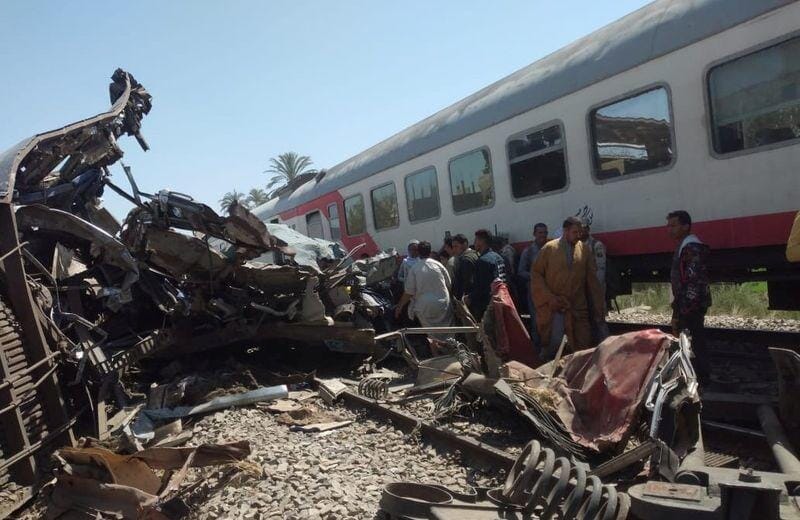 エジプト 列車衝突事故で少なくとも32人死亡 165人負傷 ニューズウィーク日本版 オフィシャルサイト