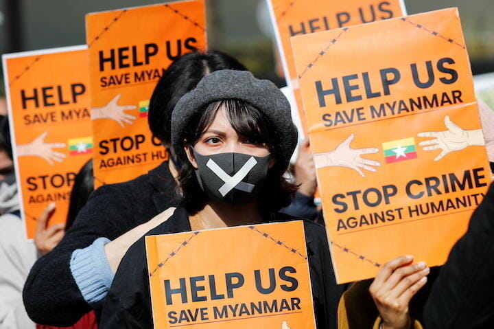 日本のお金で人殺しをさせないで ミャンマー国軍支援があぶり出した 平和国家 の血の匂い ニューズウィーク日本版 オフィシャルサイト