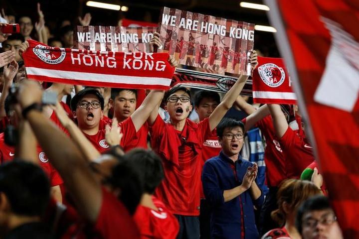 香港当局 サッカーの試合などで中国国歌へのブーイングに罰則 ニューズウィーク日本版 オフィシャルサイト