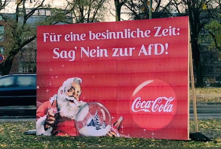 ドイツで極右 反極右抗争に巻き込まれたコカ コーラの神対応とは ワールド 最新記事 ニューズウィーク日本版 オフィシャルサイト