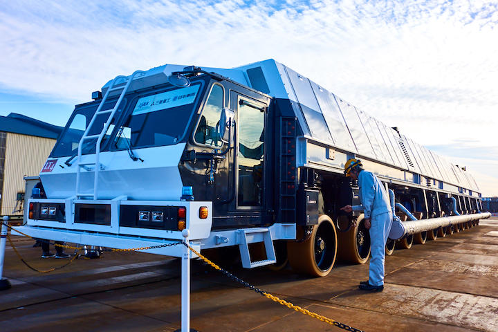 日本の次世代ロケット H3 の打ち上げを支える新型車両が公開された ニューズウィーク日本版 オフィシャルサイト