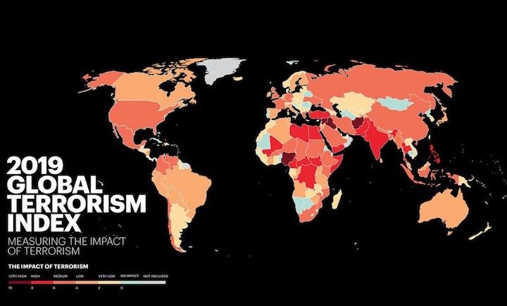 テロの犠牲者減少 しかし極右による攻撃は増加傾向に 世界テロリズム指数19 ワールド 最新記事 ニューズウィーク日本版 オフィシャルサイト