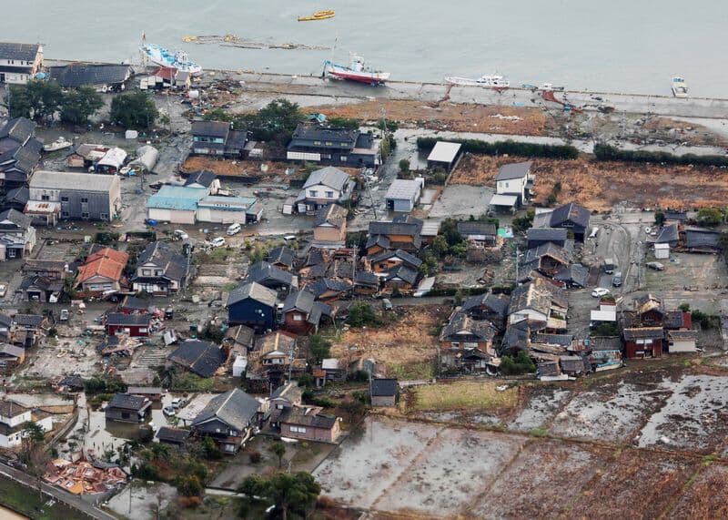 能登半島地震、石川県の死者55人に 建物が多数倒壊 5万人以上が避難｜ニューズウィーク日本版 オフィシャルサイト